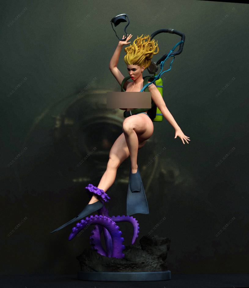 P站图纸印象馆 EXCLUSIVE 潜水女郎 EXCLUSIVE 潜水女郎