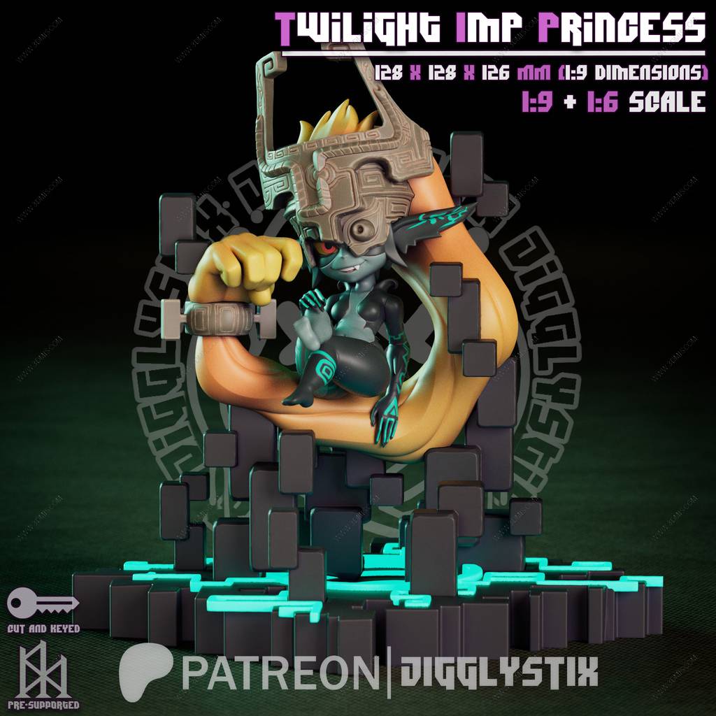 P站图纸印象馆 Jigglystix 塞尔达传说 米德娜 Jigglystix 塞尔达传说 米德娜