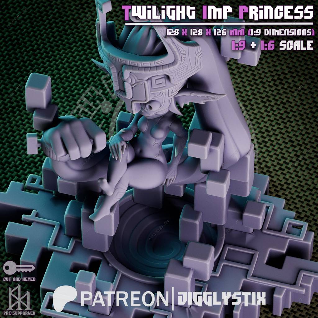 P站图纸印象馆 Jigglystix 塞尔达传说 米德娜 Jigglystix 塞尔达传说 米德娜