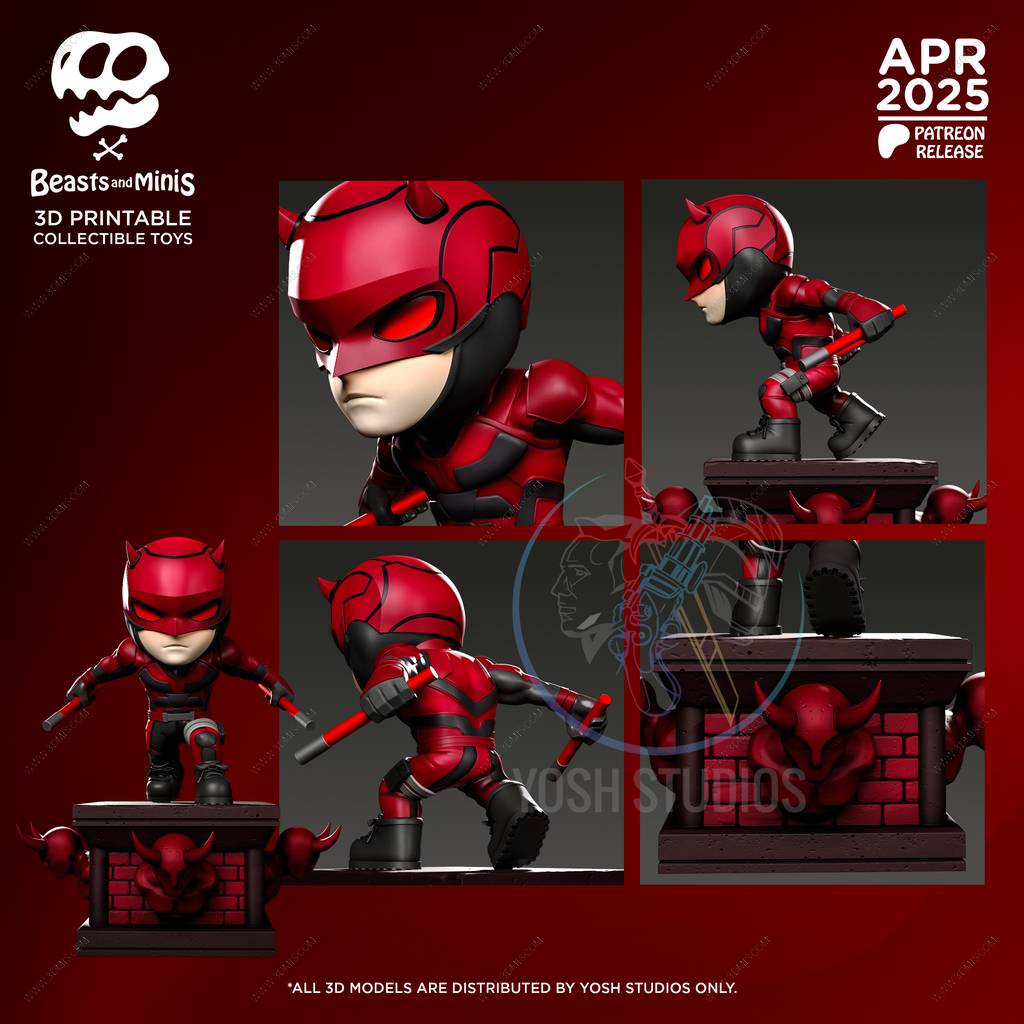 P站图纸印象馆 Yosh 漫威 夜魔侠 Yosh 漫威 夜魔侠