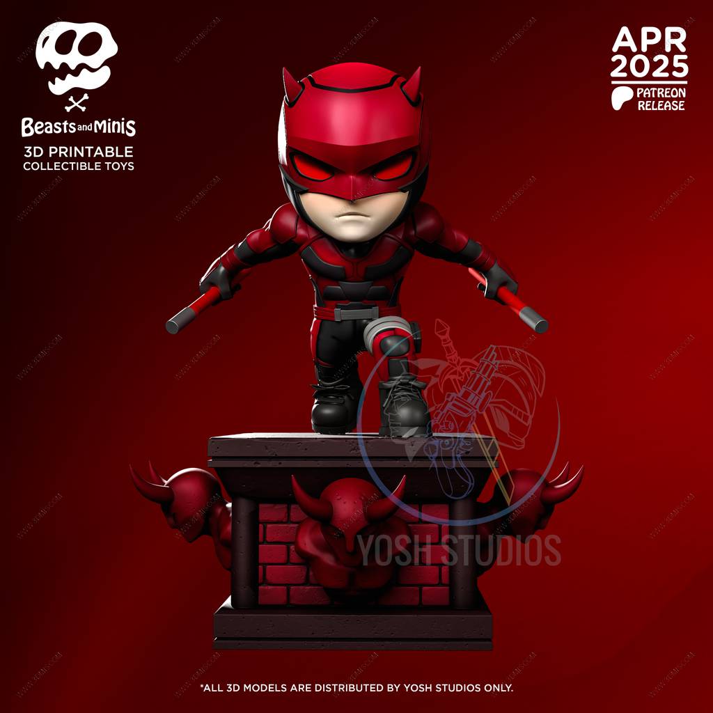 P站图纸印象馆 Yosh 漫威 夜魔侠 Yosh 漫威 夜魔侠