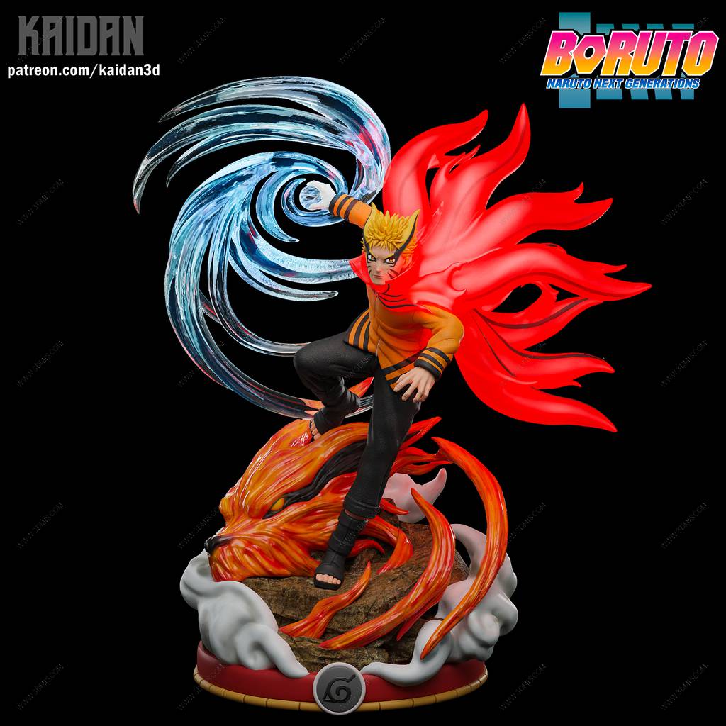 P站图纸印象馆 Kaidan 火影忍者 鸣人重粒子模式 Kaidan 火影忍者 鸣人重粒子模式