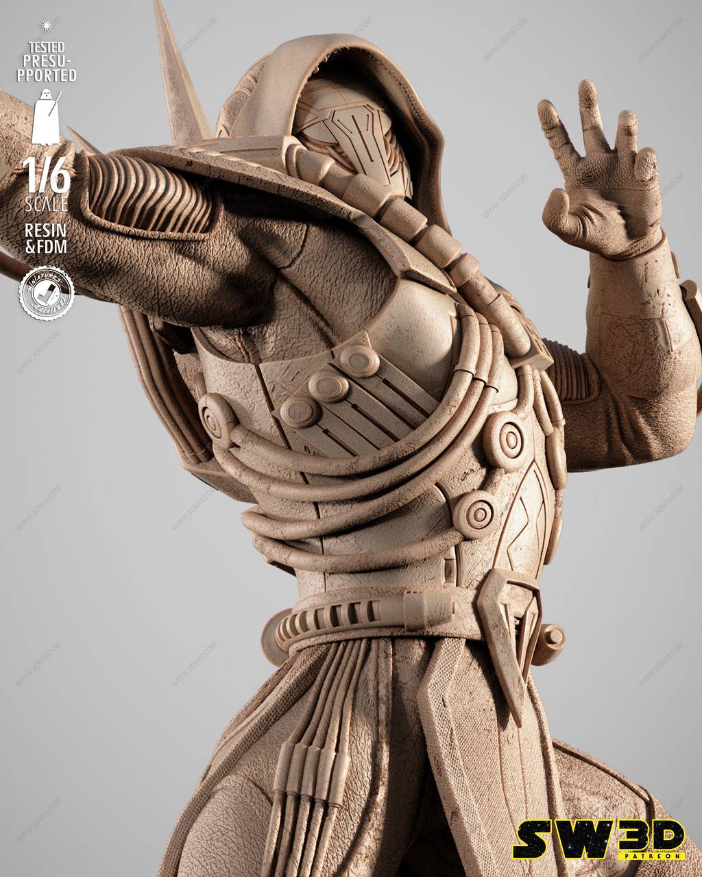 P站图纸印象馆 SW3D 星球大战 达斯·马尔 SW3D 星球大战 达斯·马尔