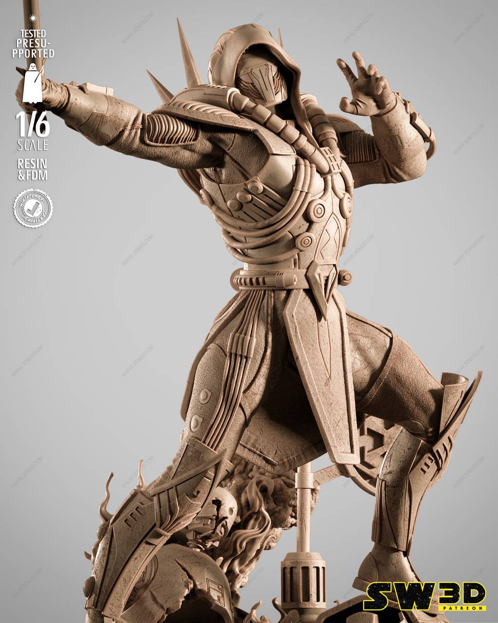 P站图纸印象馆 SW3D 星球大战 达斯·马尔 SW3D 星球大战 达斯·马尔