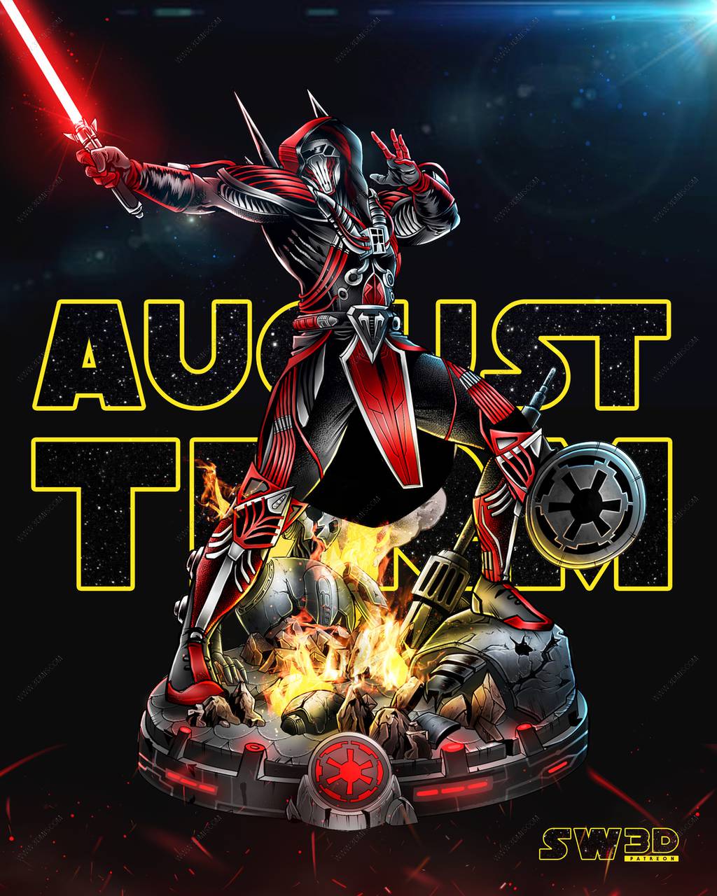 P站图纸印象馆 SW3D 星球大战 达斯·马尔 SW3D 星球大战 达斯·马尔