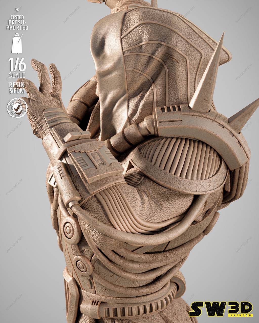 P站图纸印象馆 SW3D 星球大战 达斯·马尔 SW3D 星球大战 达斯·马尔