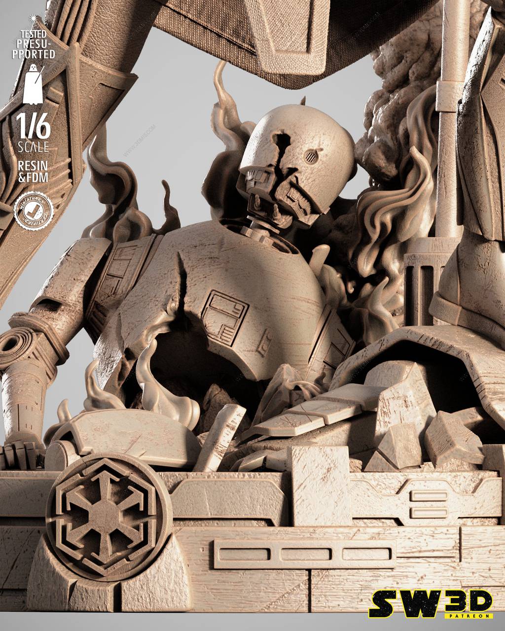 P站图纸印象馆 SW3D 星球大战 达斯·马尔 SW3D 星球大战 达斯·马尔