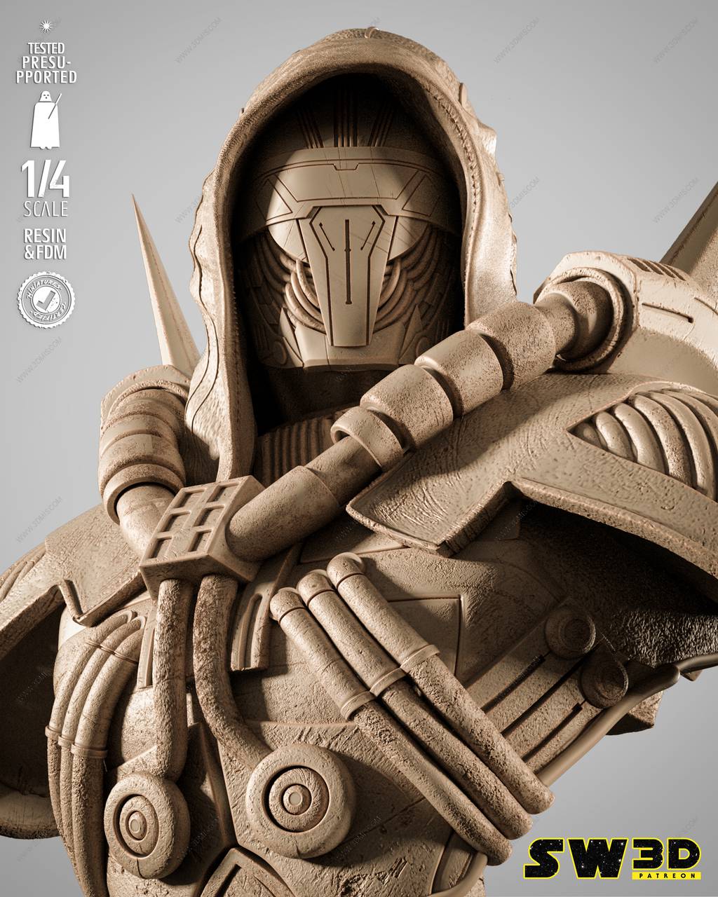 P站图纸印象馆 SW3D 星球大战 达斯·马尔 SW3D 星球大战 达斯·马尔