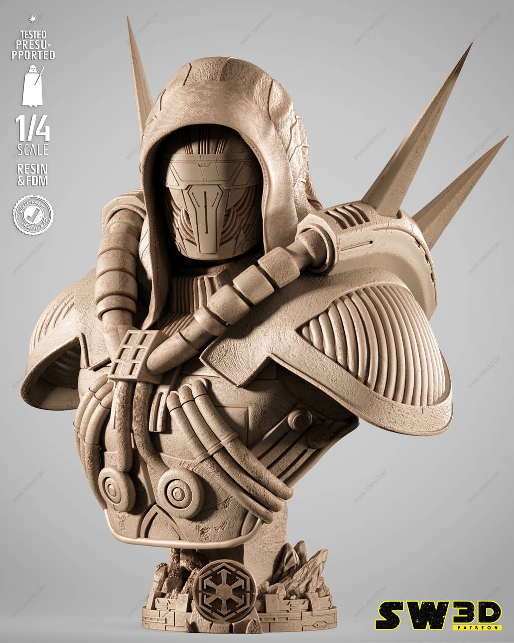 P站图纸印象馆 SW3D 星球大战 达斯·马尔 SW3D 星球大战 达斯·马尔