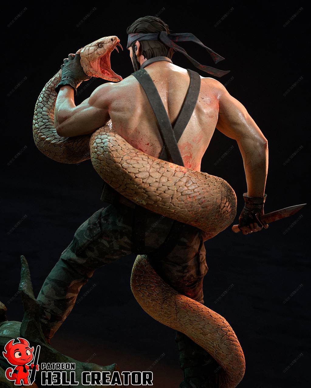 P站图纸印象馆 H3LL 合金装备 索利德·斯内克 H3LL 合金装备 索利德·斯内克