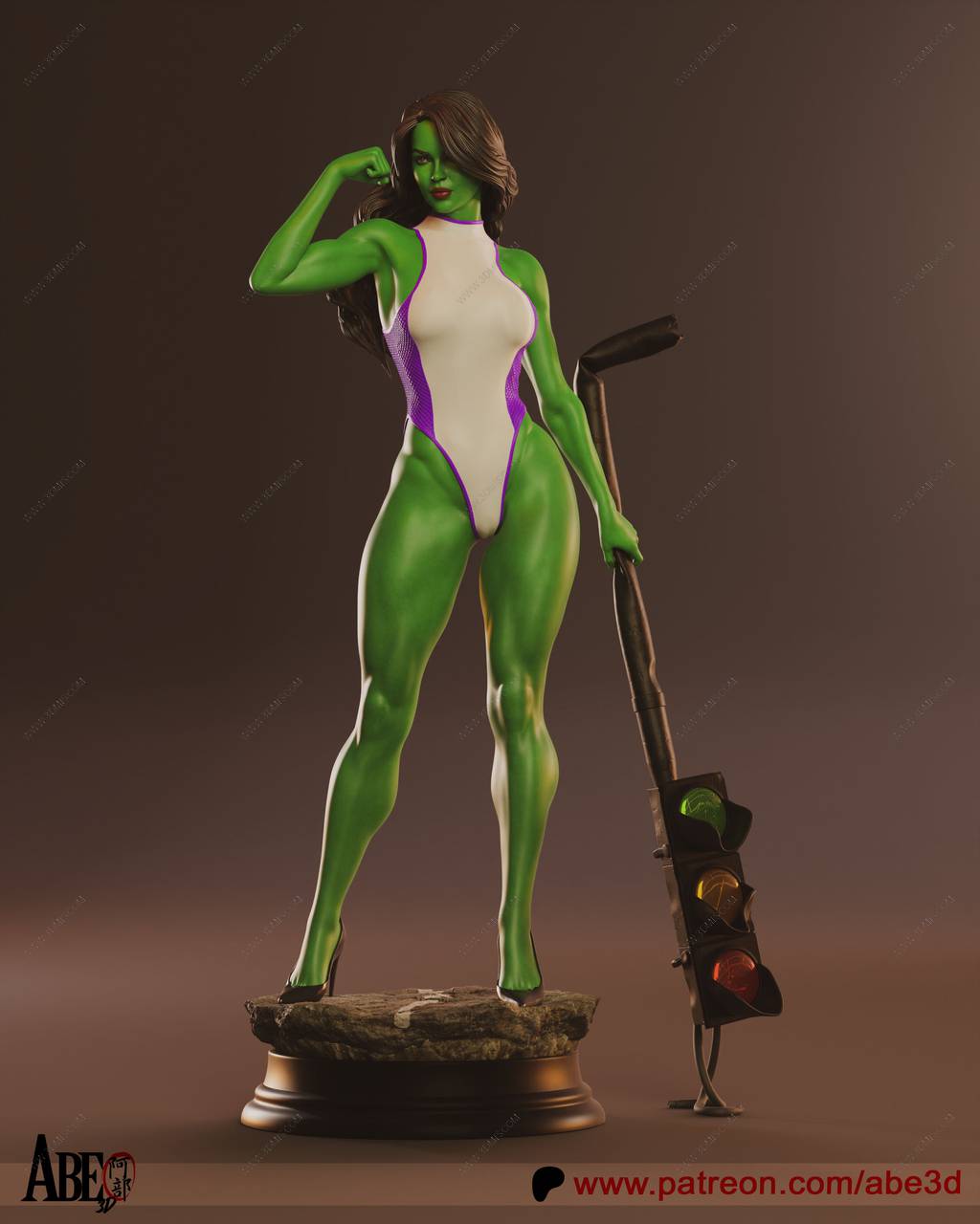 P站图纸印象馆 ABE3D 漫威 珍妮佛·苏珊·沃尔特斯 ABE3D 漫威 珍妮佛·苏珊·沃尔特斯