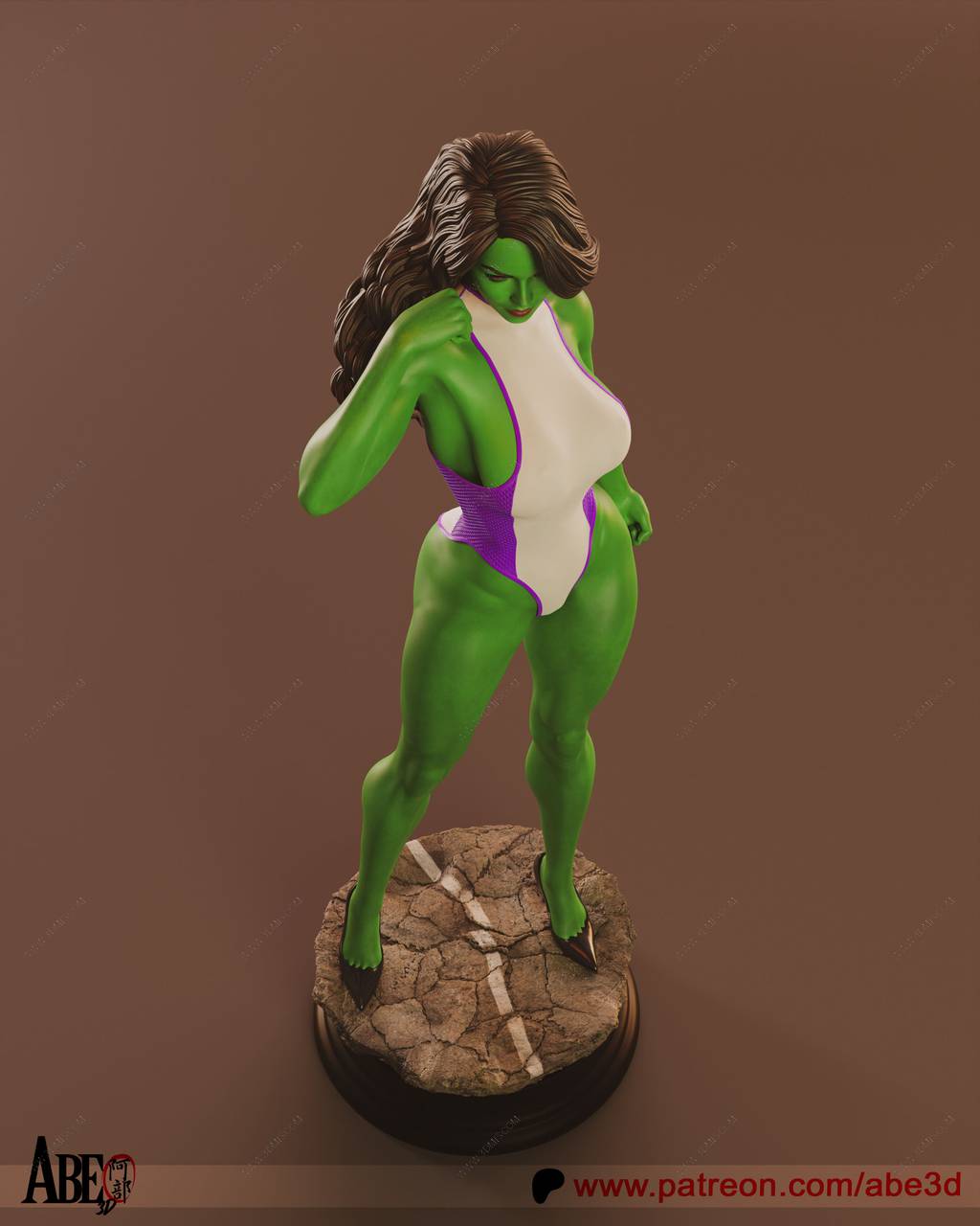 P站图纸印象馆 ABE3D 漫威 珍妮佛·苏珊·沃尔特斯 ABE3D 漫威 珍妮佛·苏珊·沃尔特斯