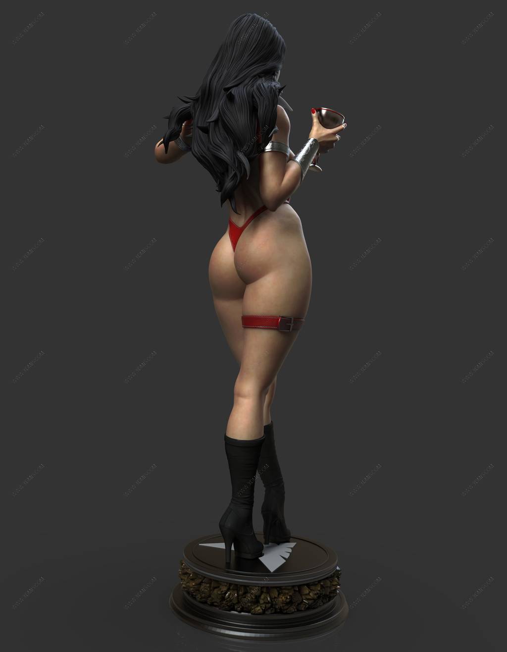 P站图纸印象馆 ABE3D 吸血鬼 梵蓓娜 ABE3D 吸血鬼 梵蓓娜