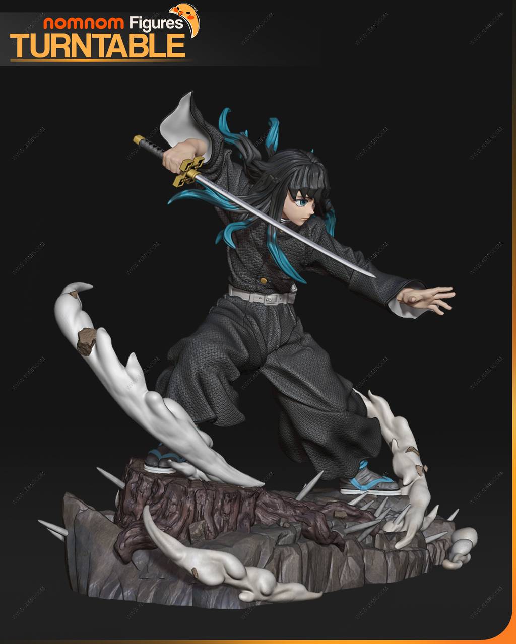 P站图纸印象馆 NomNom 鬼灭之刃 时透无一郎 NomNom 鬼灭之刃 时透无一郎