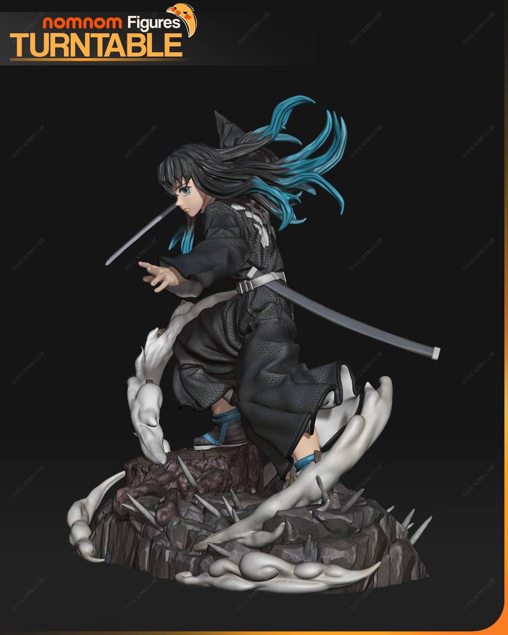 P站图纸印象馆 NomNom 鬼灭之刃 时透无一郎 NomNom 鬼灭之刃 时透无一郎