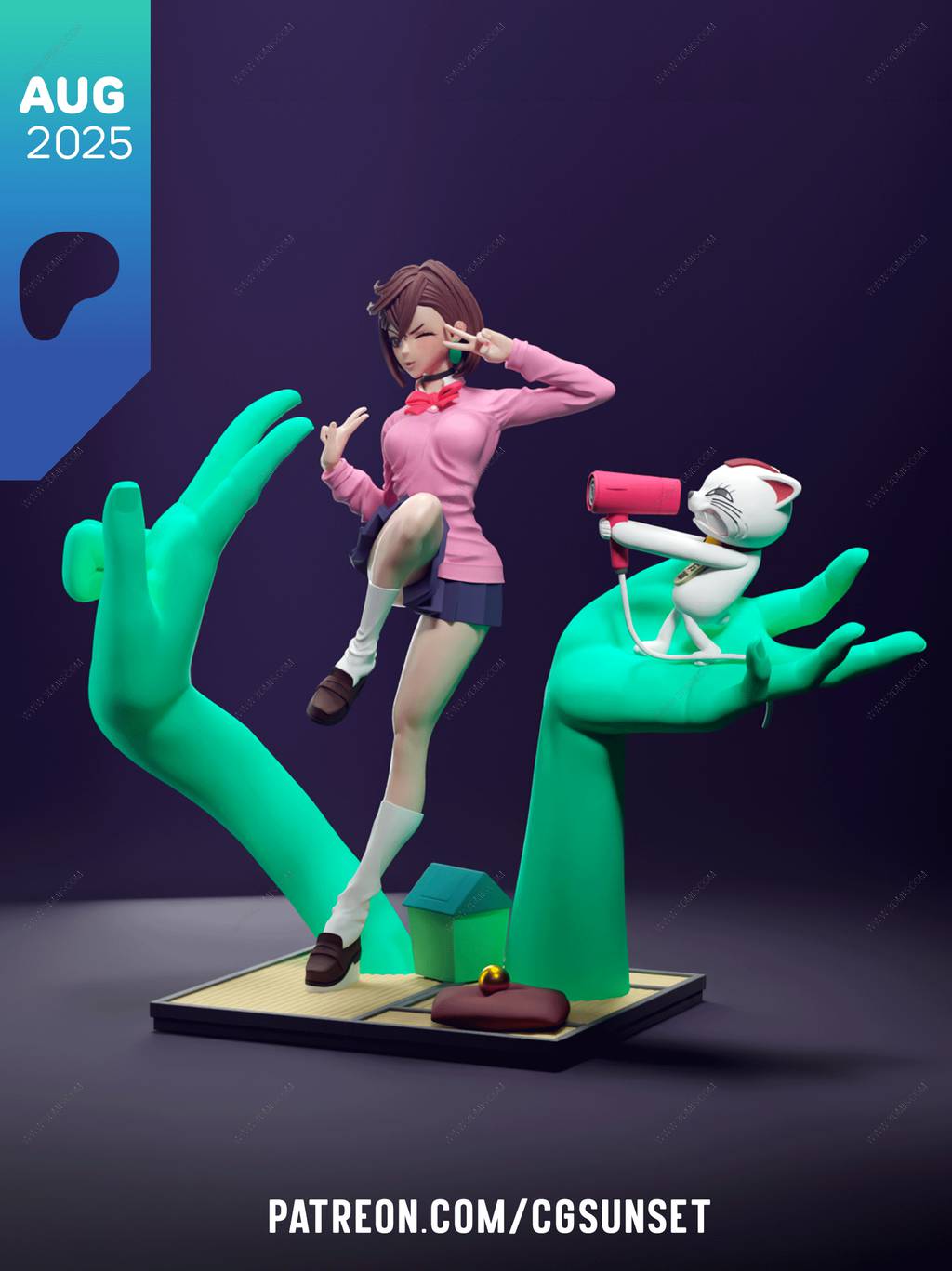 P站图纸印象馆 当哒当 绫濑桃 当哒当 绫濑桃