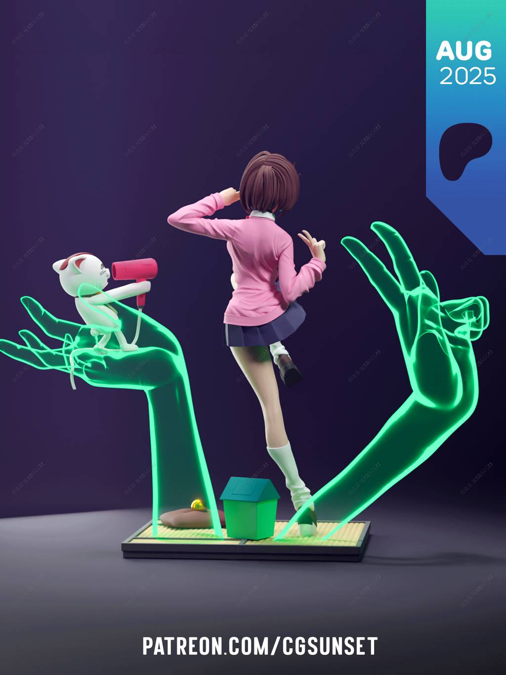 P站图纸印象馆 当哒当 绫濑桃 当哒当 绫濑桃