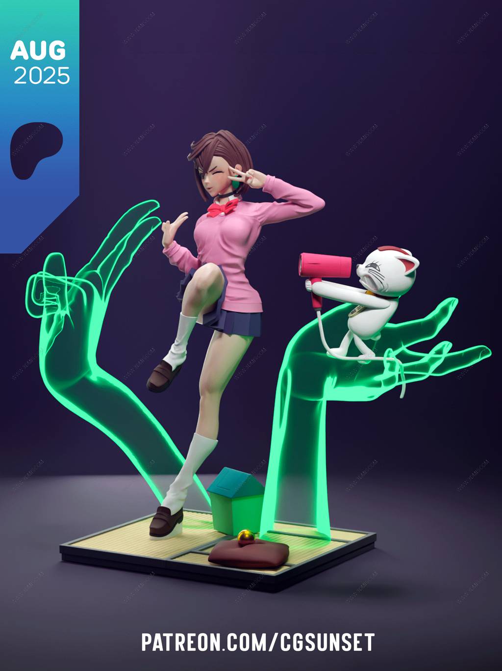 P站图纸印象馆 当哒当 绫濑桃 当哒当 绫濑桃