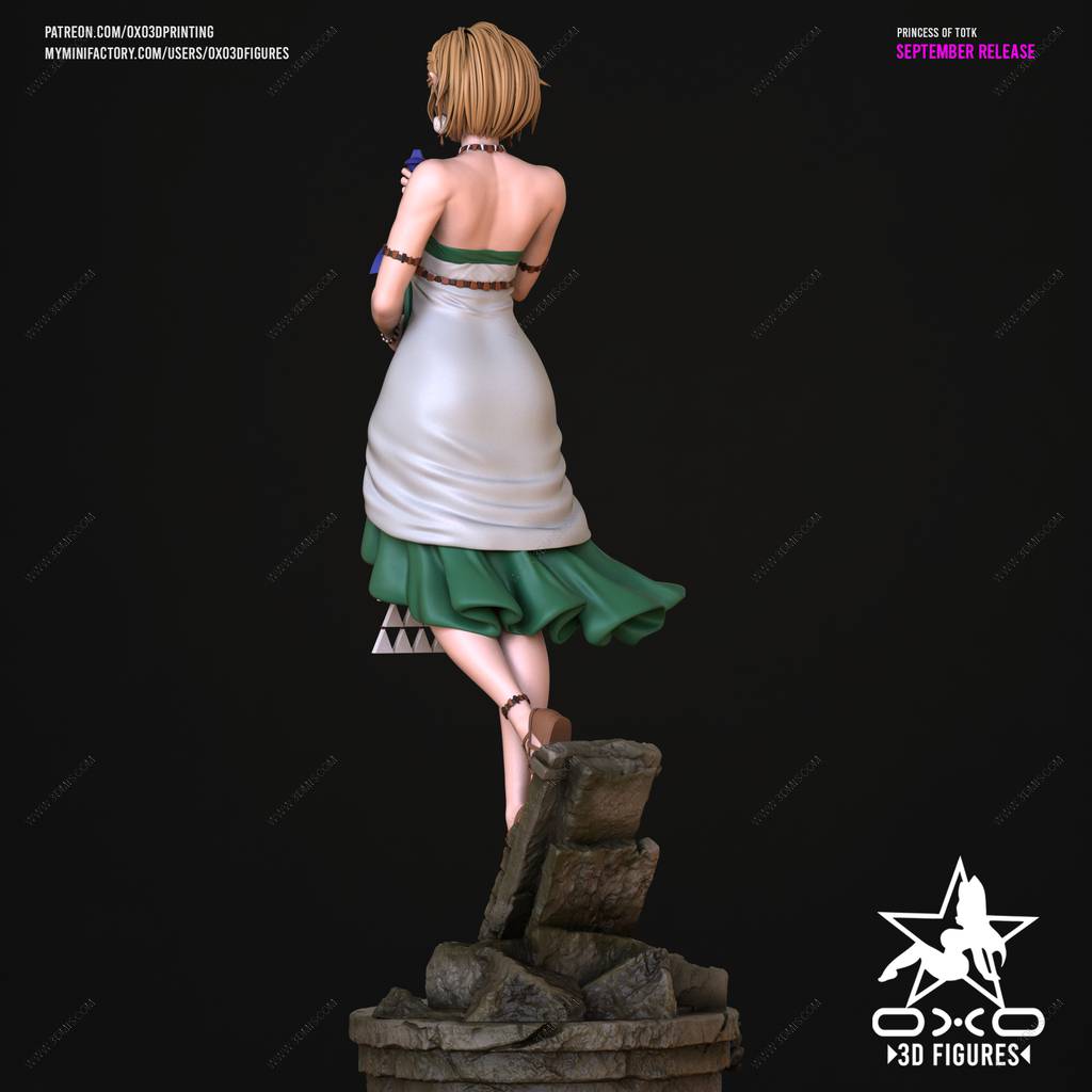 P站图纸印象馆 OXO3D 塞尔达传说 塞尔达公主 OXO3D 塞尔达传说 塞尔达公主