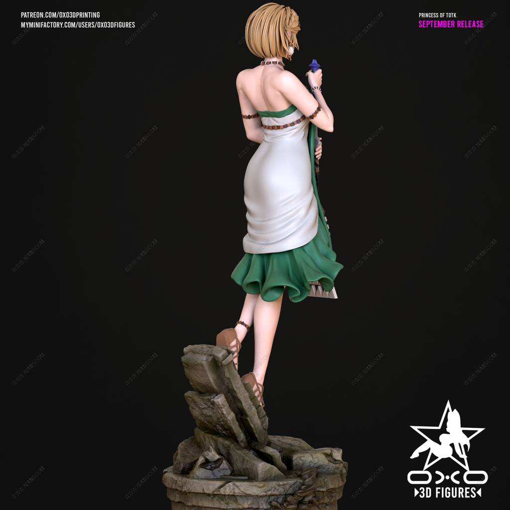 P站图纸印象馆 OXO3D 塞尔达传说 塞尔达公主 OXO3D 塞尔达传说 塞尔达公主
