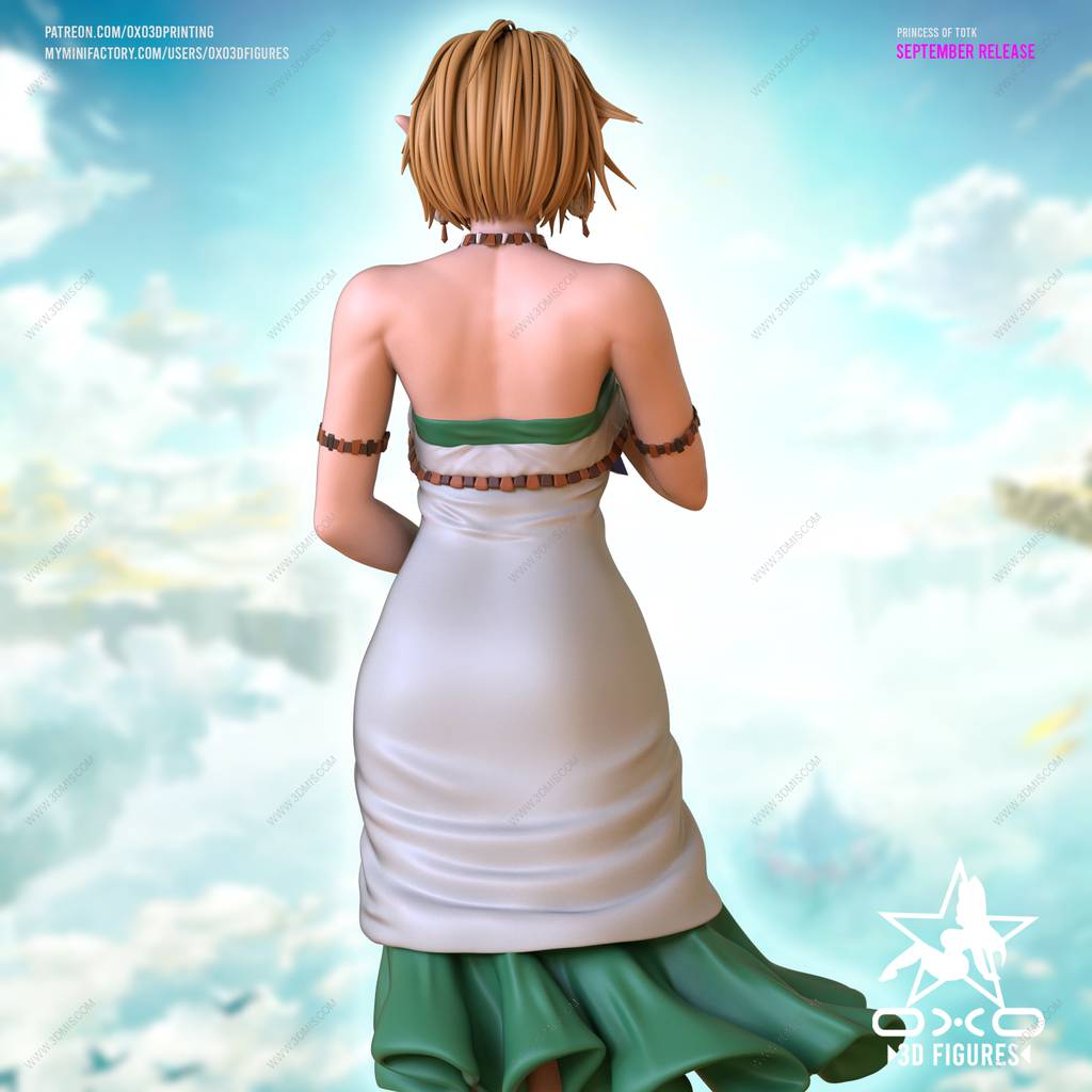 P站图纸印象馆 OXO3D 塞尔达传说 塞尔达公主 OXO3D 塞尔达传说 塞尔达公主