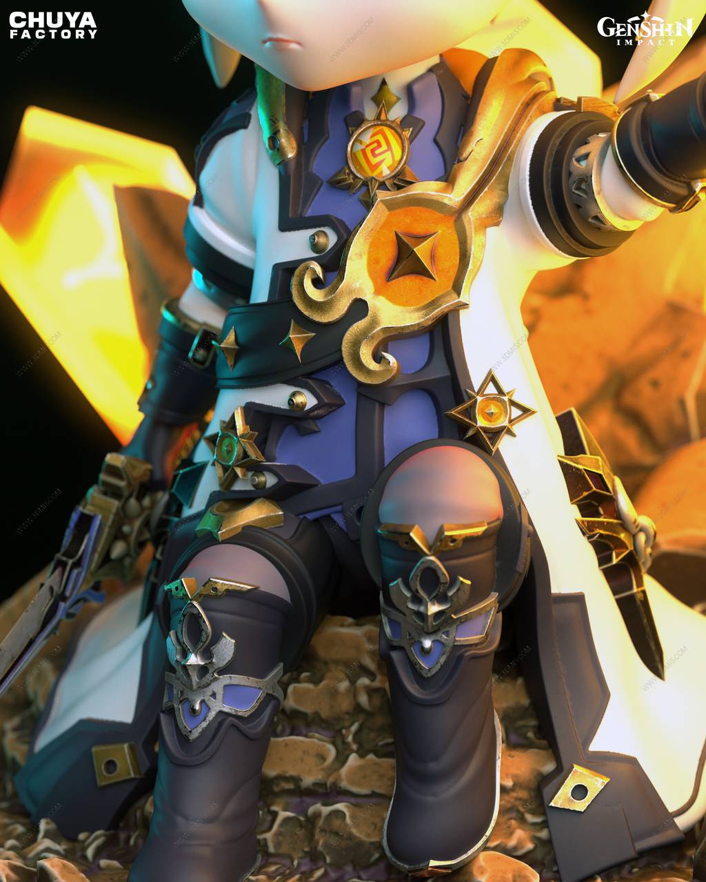 P站图纸印象馆 Chuya Factory 原神 阿贝多 Chuya Factory 原神 阿贝多