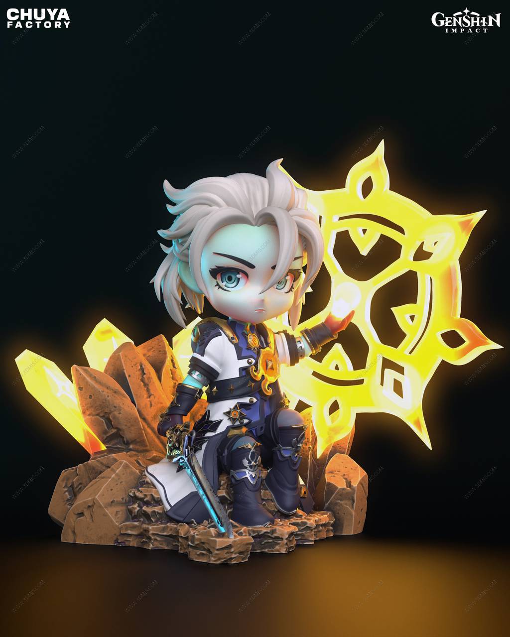 P站图纸印象馆 Chuya Factory 原神 阿贝多 Chuya Factory 原神 阿贝多