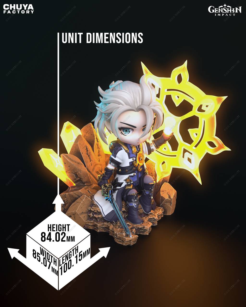 P站图纸印象馆 Chuya Factory 原神 阿贝多 Chuya Factory 原神 阿贝多