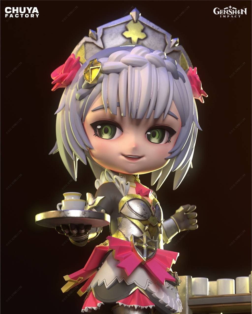 P站图纸印象馆 Chuya Factory 原神 诺艾尔 Chuya Factory 原神 诺艾尔