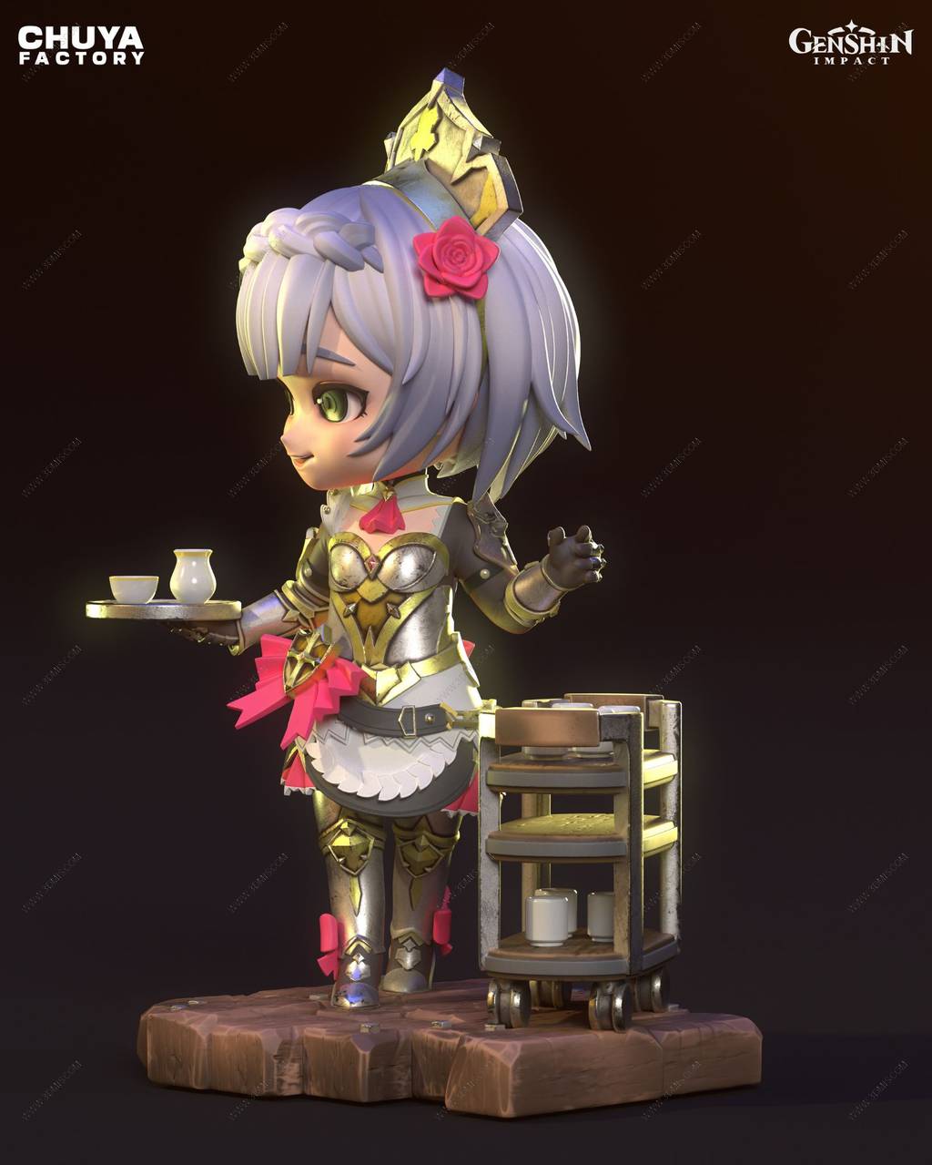 P站图纸印象馆 Chuya Factory 原神 诺艾尔 Chuya Factory 原神 诺艾尔