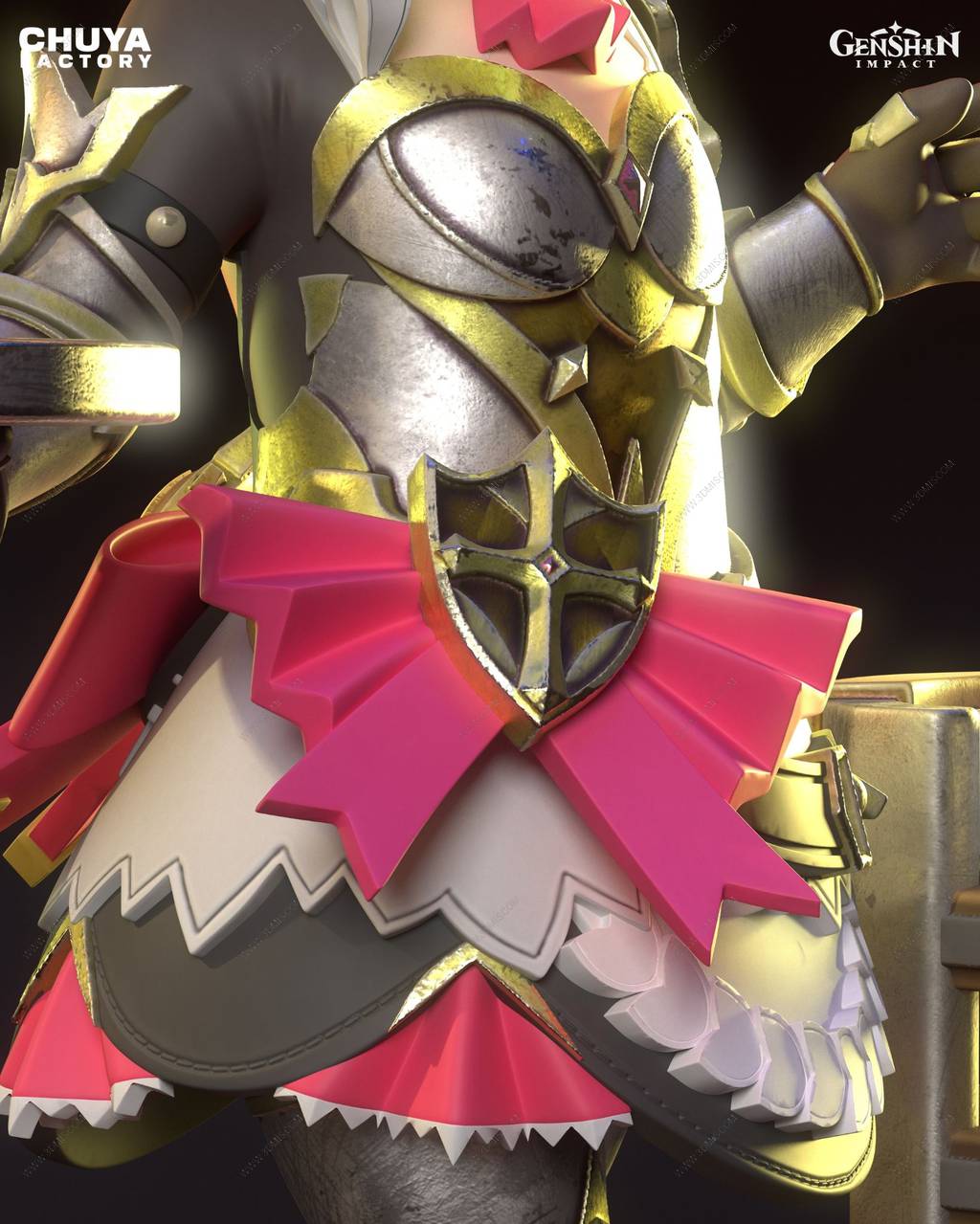 P站图纸印象馆 Chuya Factory 原神 诺艾尔 Chuya Factory 原神 诺艾尔