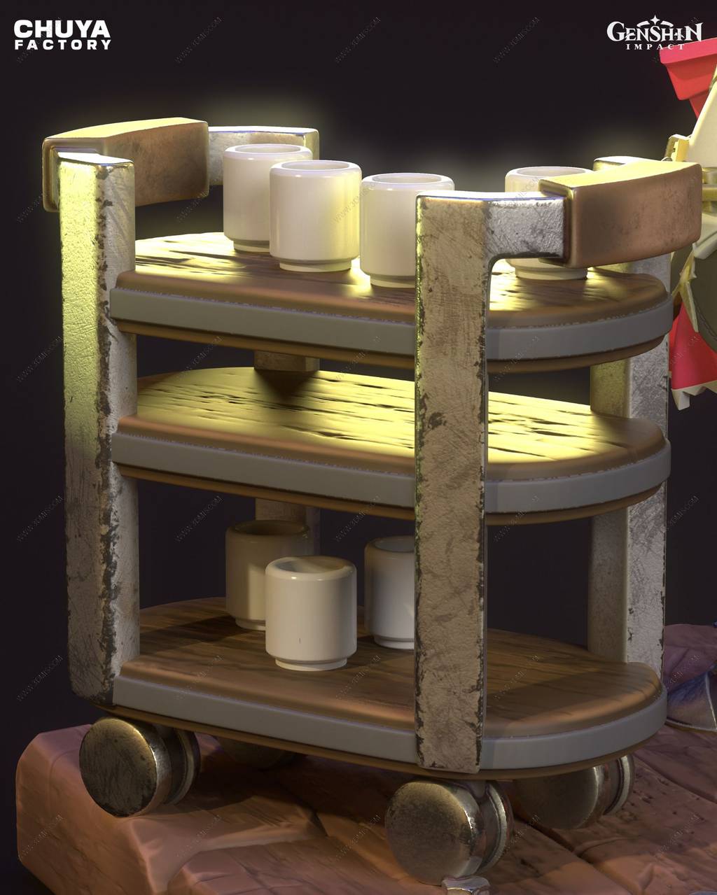 P站图纸印象馆 Chuya Factory 原神 诺艾尔 Chuya Factory 原神 诺艾尔