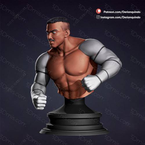 P站图纸印象馆 真人快打 贾克斯 真人快打 贾克斯