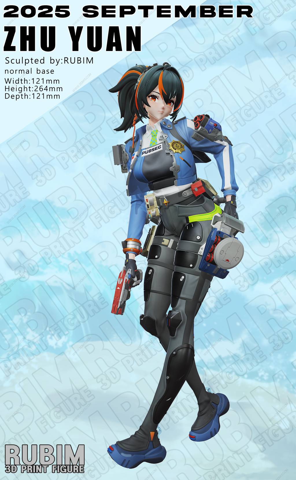 P站图纸印象馆 Rubim 绝区零 朱鸢 Rubim 绝区零 朱鸢