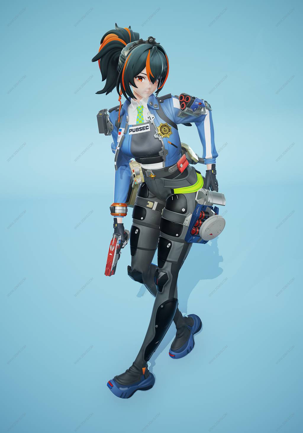 P站图纸印象馆 Rubim 绝区零 朱鸢 Rubim 绝区零 朱鸢