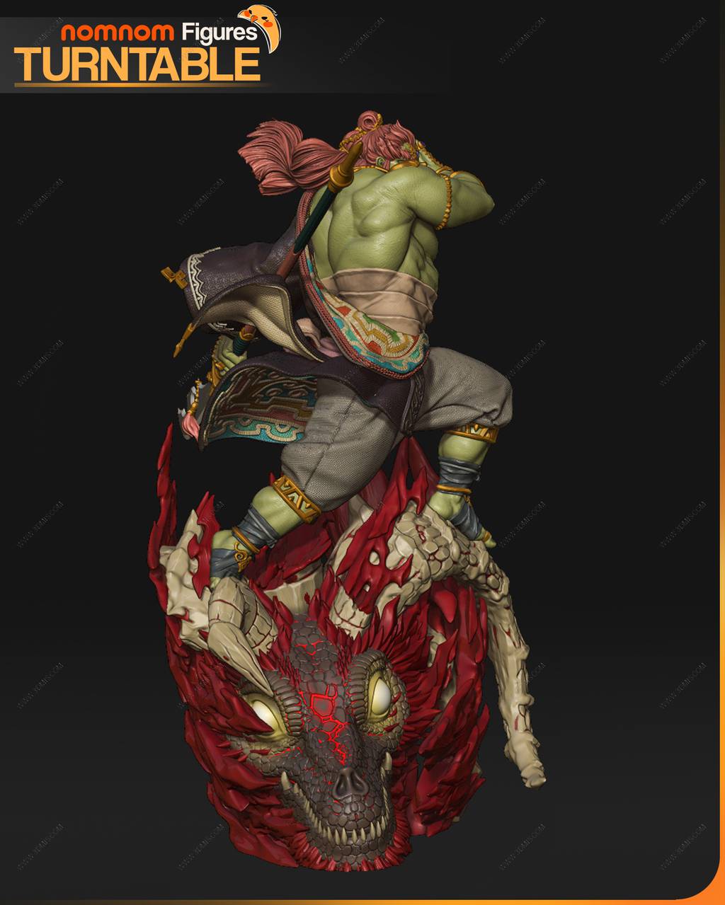 P站图纸印象馆 NomNom 塞尔达传说 加侬多夫 NomNom 塞尔达传说 加侬多夫