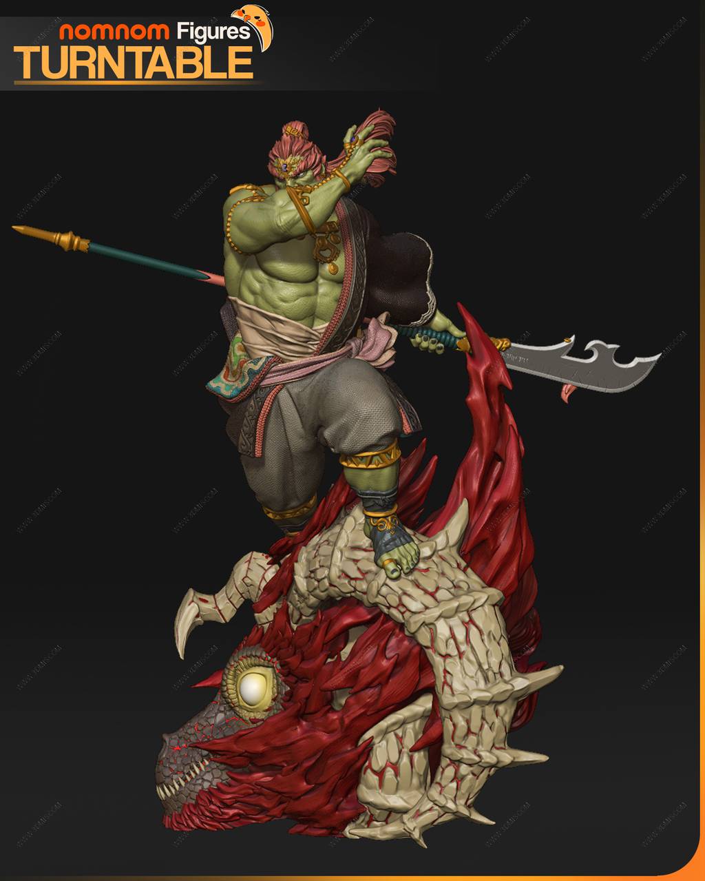 P站图纸印象馆 NomNom 塞尔达传说 加侬多夫 NomNom 塞尔达传说 加侬多夫