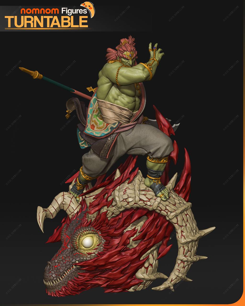 P站图纸印象馆 NomNom 塞尔达传说 加侬多夫 NomNom 塞尔达传说 加侬多夫