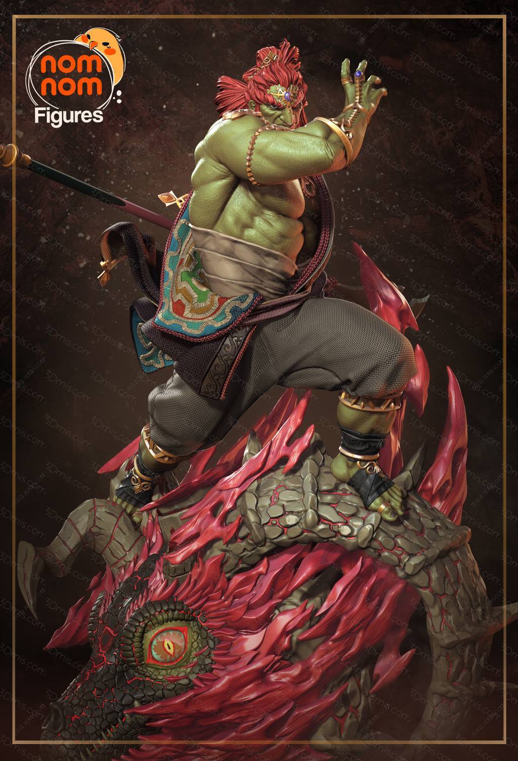 P站图纸印象馆 NomNom 塞尔达传说 加侬多夫 NomNom 塞尔达传说 加侬多夫