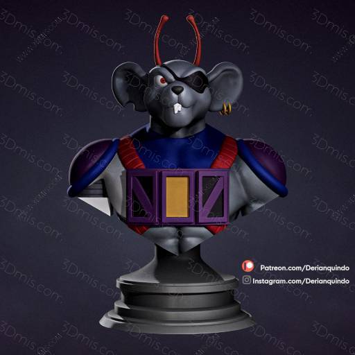 P站图纸印象馆 火星鼠骑士 莫多 火星鼠骑士 莫多