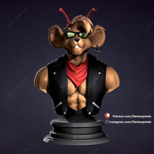 P站图纸印象馆 火星鼠骑士 斯罗特 火星鼠骑士 斯罗特