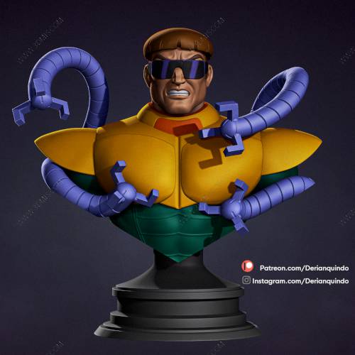 P站图纸印象馆 漫威 章鱼博士 漫威 章鱼博士