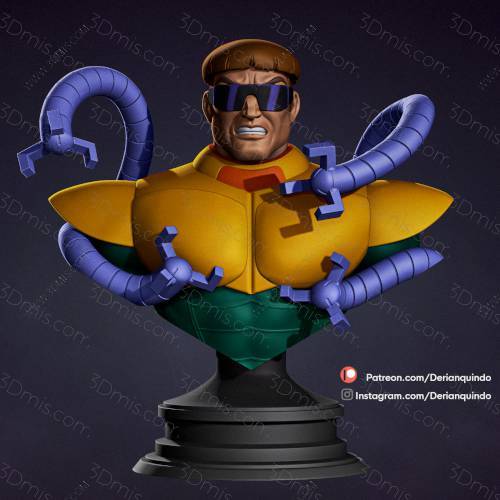 P站图纸印象馆 漫威 章鱼博士 漫威 章鱼博士