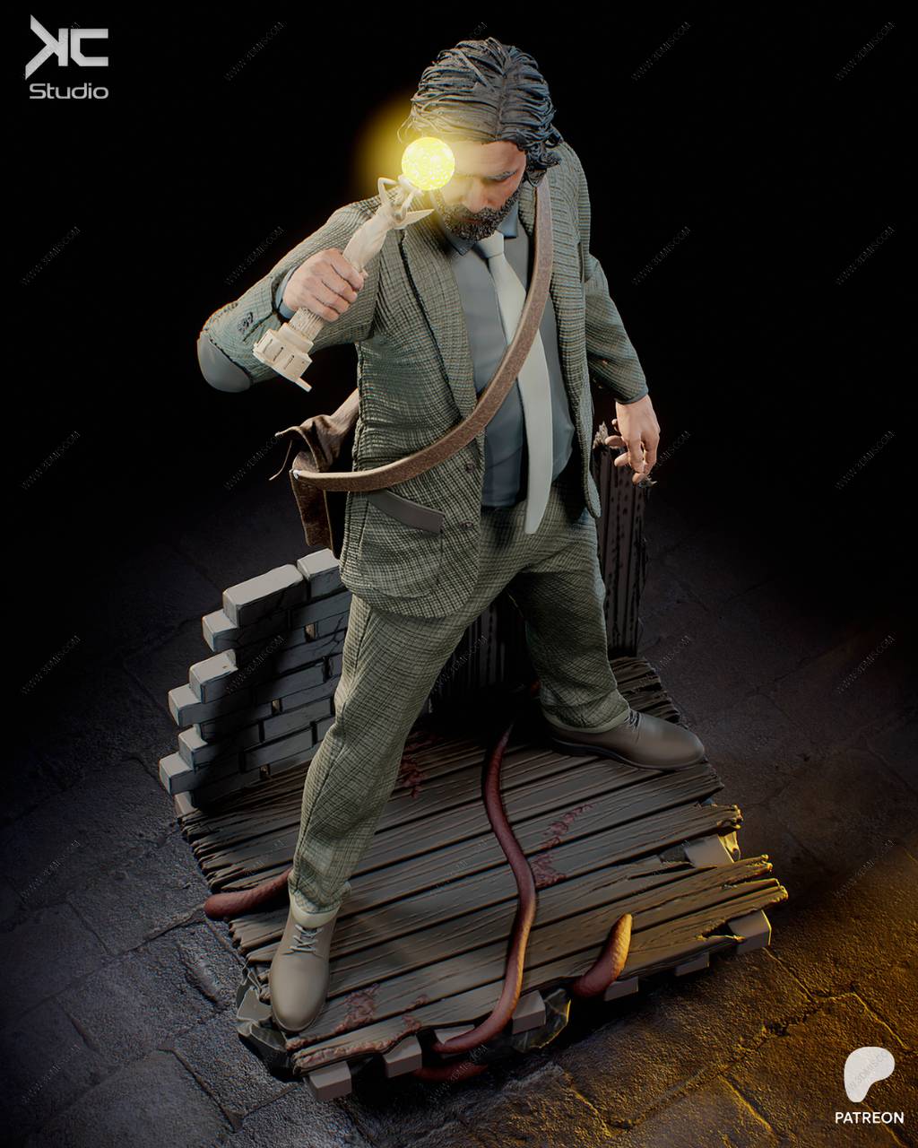 P站图纸印象馆 KcStudio 心灵杀手 艾伦·韦克 KcStudio 心灵杀手 艾伦·韦克