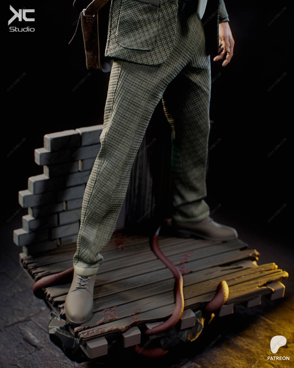 P站图纸印象馆 KcStudio 心灵杀手 艾伦·韦克 KcStudio 心灵杀手 艾伦·韦克