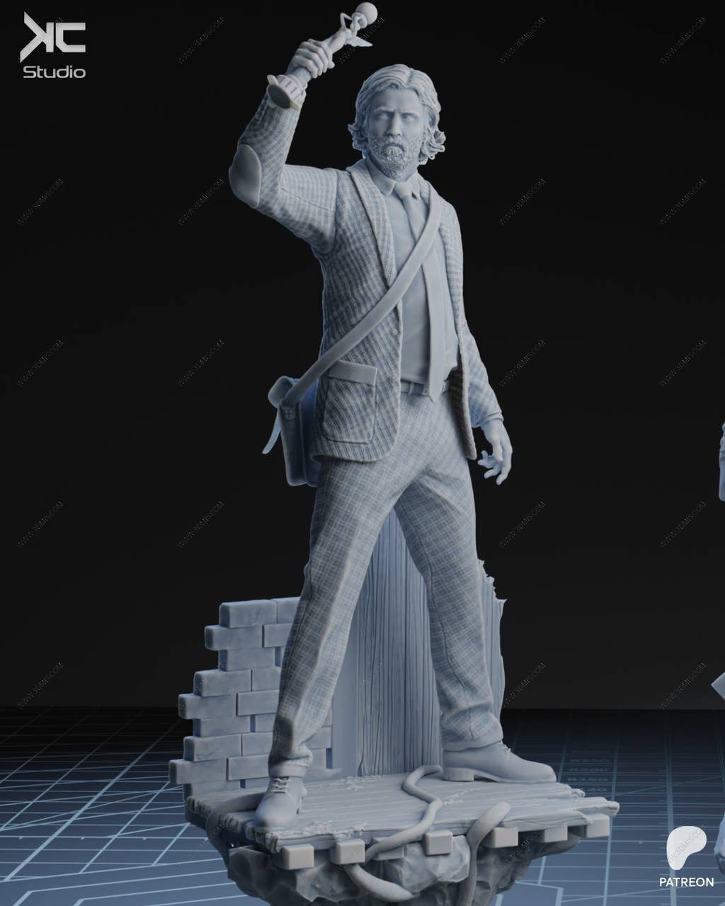 P站图纸印象馆 KcStudio 心灵杀手 艾伦·韦克 KcStudio 心灵杀手 艾伦·韦克