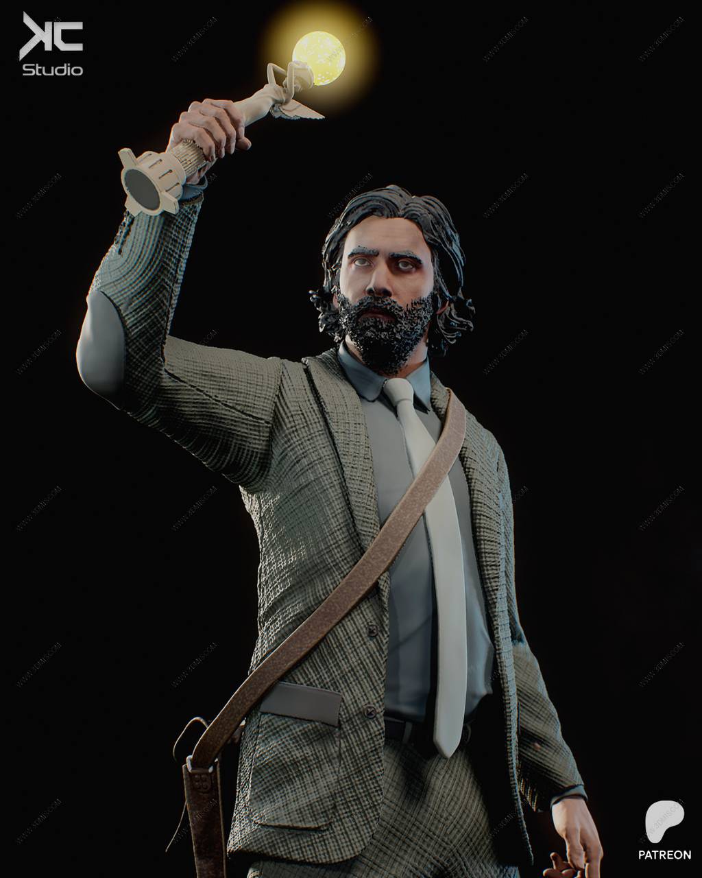 P站图纸印象馆 KcStudio 心灵杀手 艾伦·韦克 KcStudio 心灵杀手 艾伦·韦克