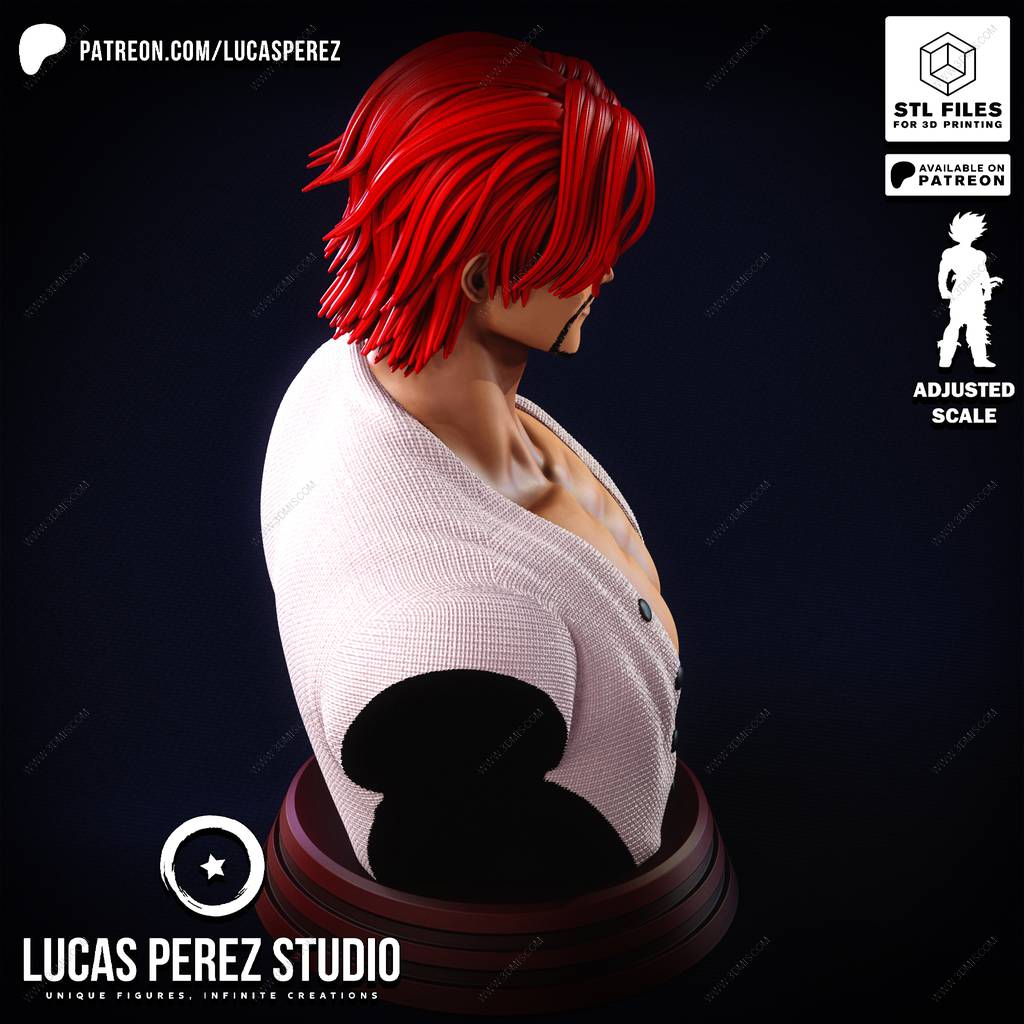 P站图纸印象馆 Lucas Perez 海贼王 香克斯 Lucas Perez 海贼王 香克斯