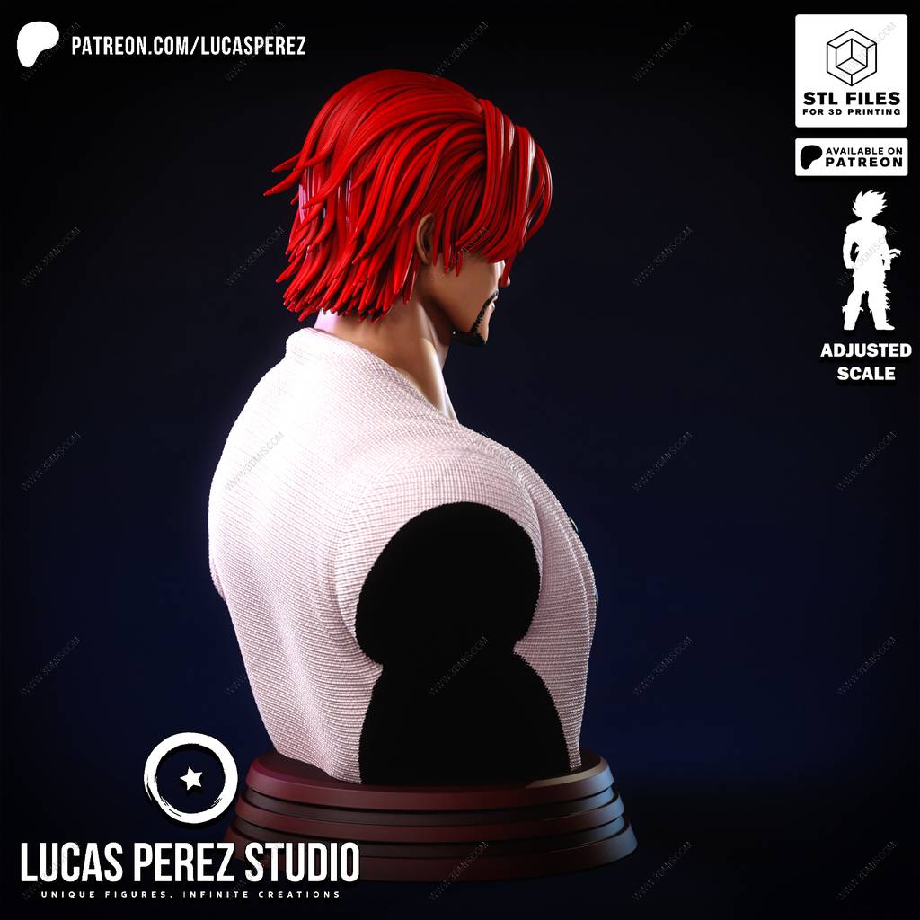 P站图纸印象馆 Lucas Perez 海贼王 香克斯 Lucas Perez 海贼王 香克斯