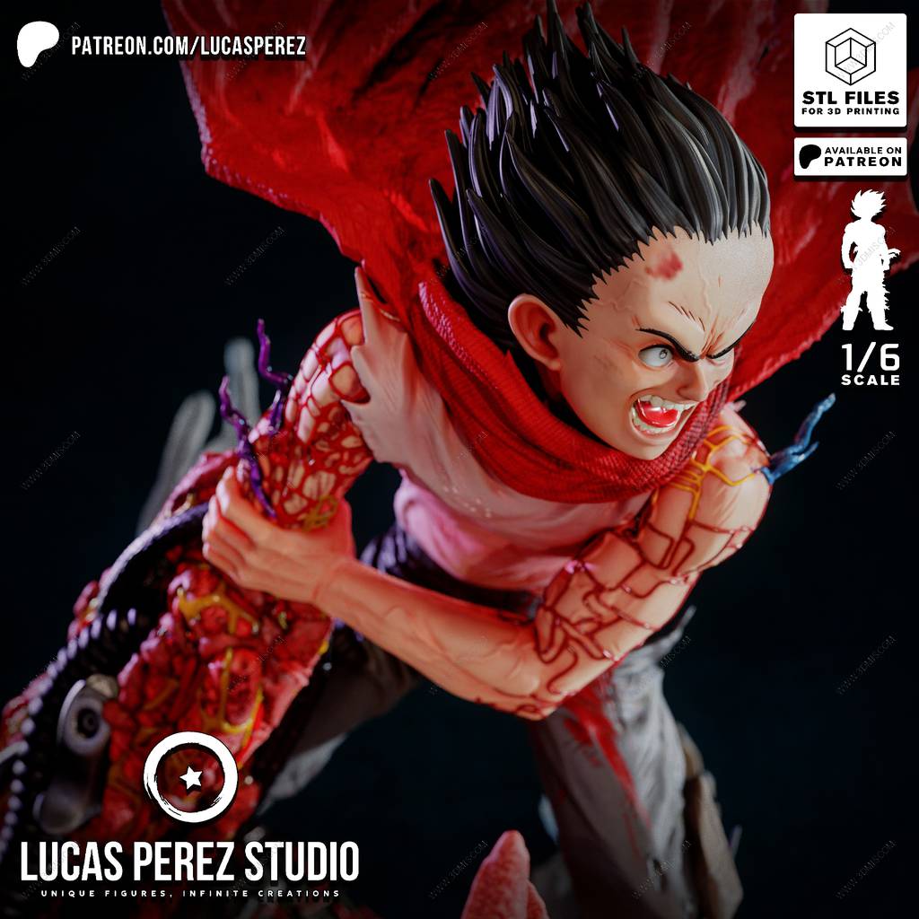 P站图纸印象馆 Lucas Perez 阿基拉 铁男 Lucas Perez 阿基拉 铁男